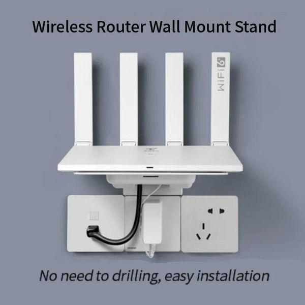 Lautsprecher Wireless Router Ständer Wandhalterung Steckdosenregal für Pad/Lautsprecher/Überwachungskamera/Wireless Router Wandhalterung