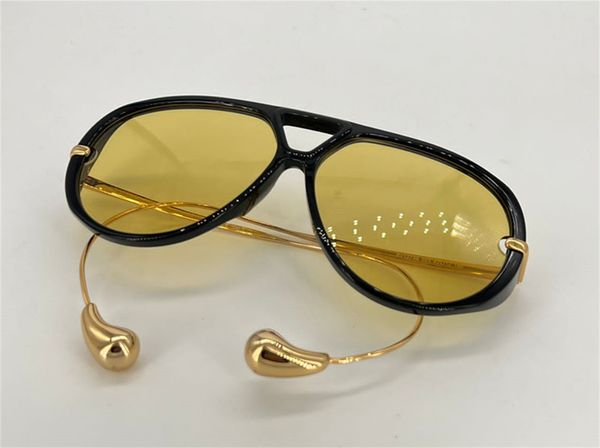 Sonnenbrille Innovative Designer Sonnenbrille für Männer Frauen 1273 Avantgarde-Brillenstil Anti-Ultraviolettacetat-Metall