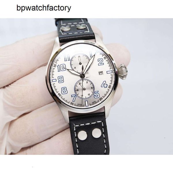 IWCity Herrenuhr, Herrenuhr, teuer, große Uhren, 5A, hohe Qualität, automatische Rückseite, transparent, Montre Pilot Luxe JW9A, hochwertiges Original-Shop