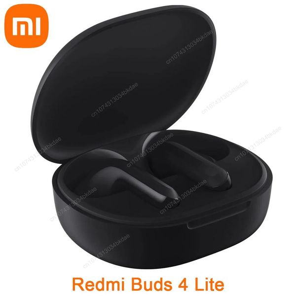 Fones de ouvido originais xiaomi redmi buds 4 lite tws bluetooth 5.3 chamada com cancelamento de ruído sem fio 20 horas de vida útil da bateria