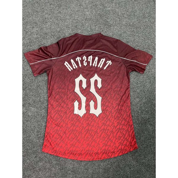 Camisetas Men T TRAPStar Mesh Jersey Blue Black Red Men Sportswear Tir camiseta Jaqueta barata Loe Monpant