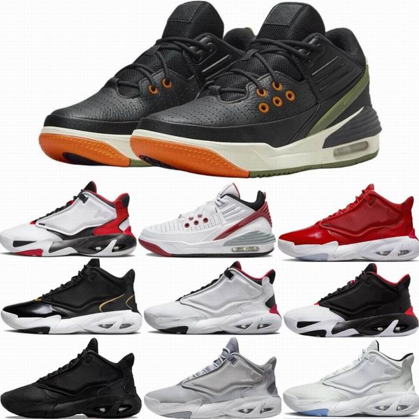 Jumpman MAXIMAL 4 Aura 5 Herren-Basketballschuhe, Weiß, Rot, Schwarz, Grau, Grün, Hot Lava Cushion, Freizeittrainer, Turbo, grüner Ton, Blau, weiche Sport-Turnschuhe DZ4353