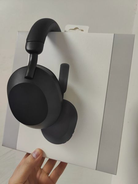 Apple Sony Wh-1000Xm5 Neu 2023 Stirnband Schwarz Bluetooth-Kopfhörer Echte Stereo-Funkkopfhörer Großhandel Fabrik Smart HD für Geräuschunterdrückung