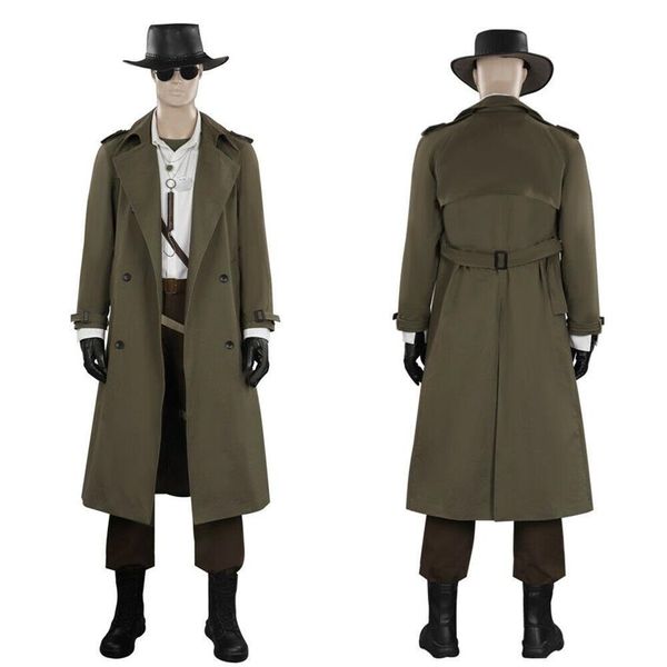 Resident Evil Village Karl Heisenberg Cosplay Kostüm Anzug Halloween Outfits250i