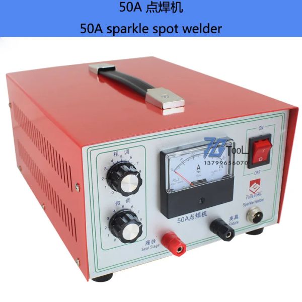 30A 50A Schmuck Spot Schweißer Laser Puls Argon Spot Schweißer Maschine Handheld Metall Gold und Silber Halskette Schmuck Touch Schweißer AC220V