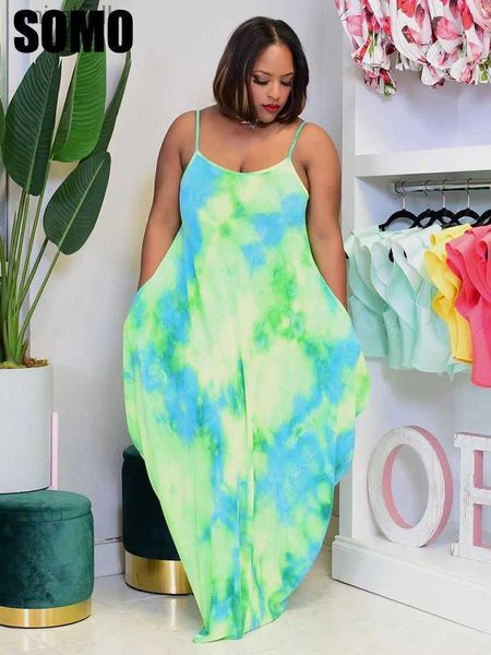 Vestidos casuais básicos somo plus size 2023 novo verão o-pescoço vestido de impressão na moda nova feminina sem mangas soltas rendas até vestido de cinta atacado dropshipping yq240115