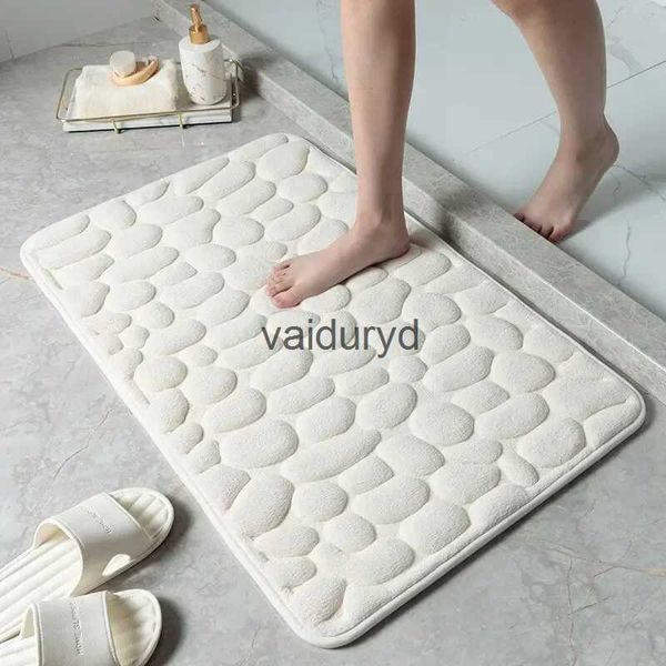 Tappeti Tappetino per piedi Tappetino in pile di corallo Memory Foam per la casa Antiscivolo Tappetino per cucina per bagno Tappetino assorbente addensato Tappetino per porta Rugsvaiduryd