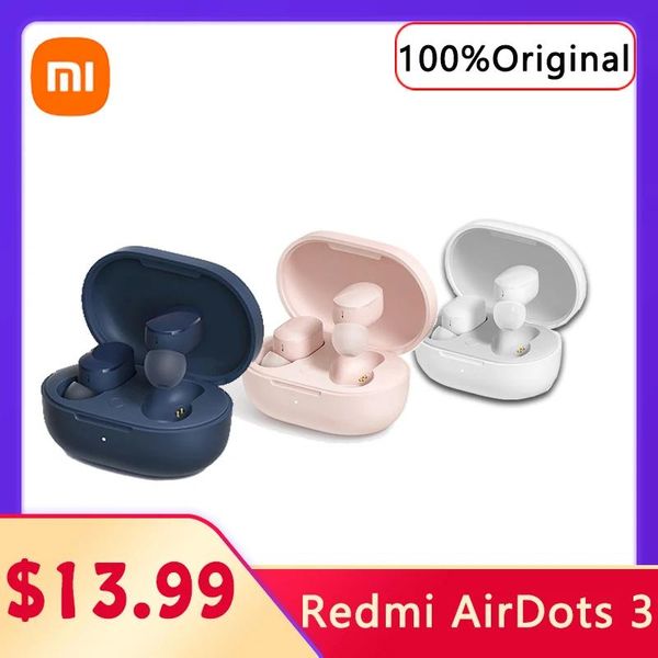 Kopfhörer Xiaomi Redmi AirDots 3 Kopfhörer Hybrid Vocalism Wireless Bluetooth 5.2 Mi True Wireless Headset CDlevel Klangqualität