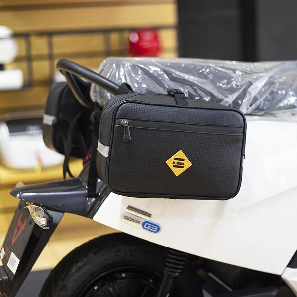 Borse Borsa per sedile posteriore per moto Borsa laterale per motore impermeabile Borsa per borsa per bicicletta Borsa per bici elettrica Borsa per attrezzi di grande capacità