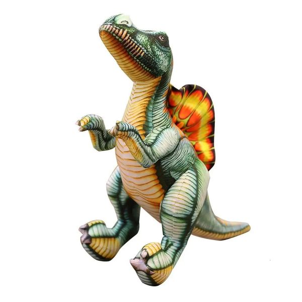 Dinosauro peluche giocattoli farciti bambola drago Spinosaurus per bambini cuscino realistico compleanno per bambini bel regalo 240113