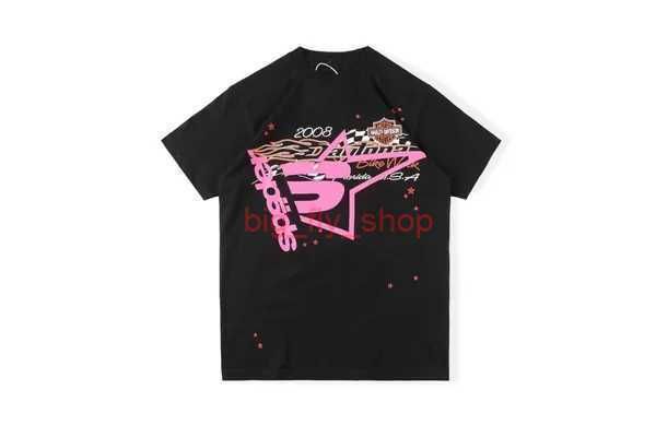 T-shirt da uomo Designer Hip Hop Style Sp5der maglietta Maglione Giovani cantanti europei e americani Magliette a maniche corte Moda Sport 6 88l7REC1