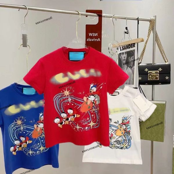 Футболки для ребенка дизайнер Kid Tshirts Summer Girls Boys Fashion Tees детские детские повседневные топы