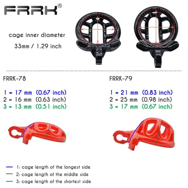 FRRK Gabbia per castità leggera con 4 anelli per pene per uomo Tartaruga Kit dispositivo per bondage maschile Nero lucido BDSM Giocattoli sessuali