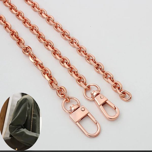 7 mm 7,5 mm oro rosa a forma di o tracolla per borsa staccabile sostituzione borsa a catena borsa cinture cinghie maniglie borsa gancio parti 240115