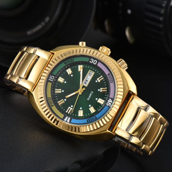 Top Original Brand Watches for Men Business Full inossidabile Acciaio inossidabile Data automatico Orologio di lusso cronografo Sport meccanici Orologi AAA SET SE821