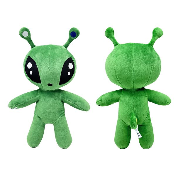 AFTONSPARV grüner Alien-Plüsch Grüne Alien-Plüschpuppe mit großen Augen