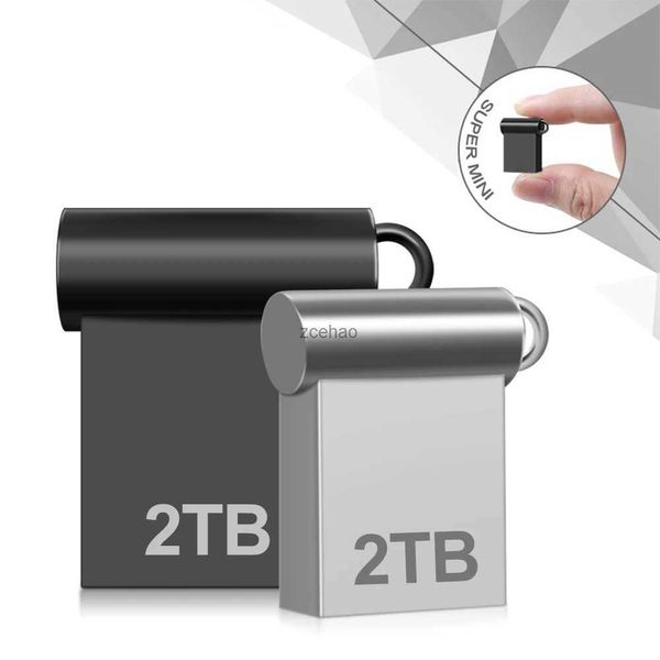 Chiavette USB Nuovo 2024 Pen Drive 2TB Usb 3.0 ad alta velocità Pendrive 1TB Argento Cle Usb Flash Drives 512GB Memoria Usb TYPE C Stick Spedizione gratuitaL2101