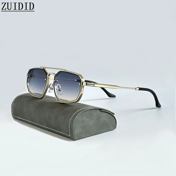 Güneş Gözlüğü Steampunk Erkekler Moda Metal Punk Gözleri Vintage Luxe Shades Retro Gafas de Sol Hombre Lunette Soleil Homme