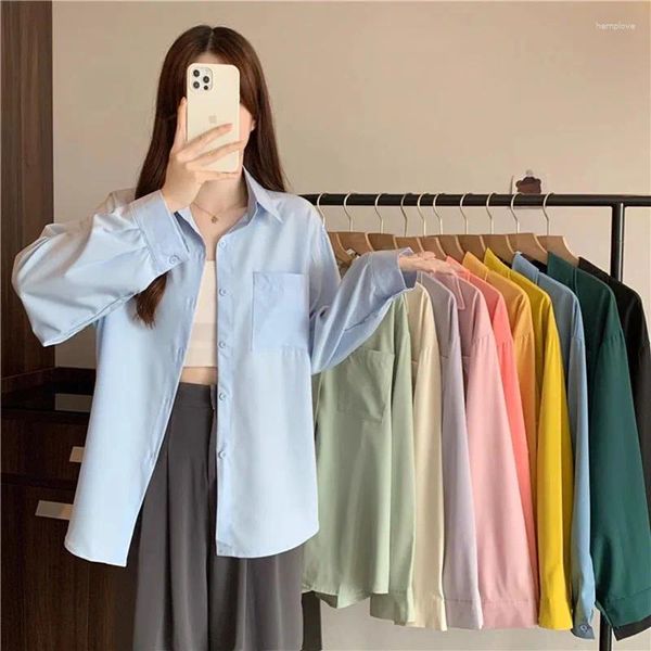 Frauen Blusen Tops Kleidung Für Frauen Hemd Frau Kleidung Koreanischen Stil Bluse Mädchen Langarm Shirts