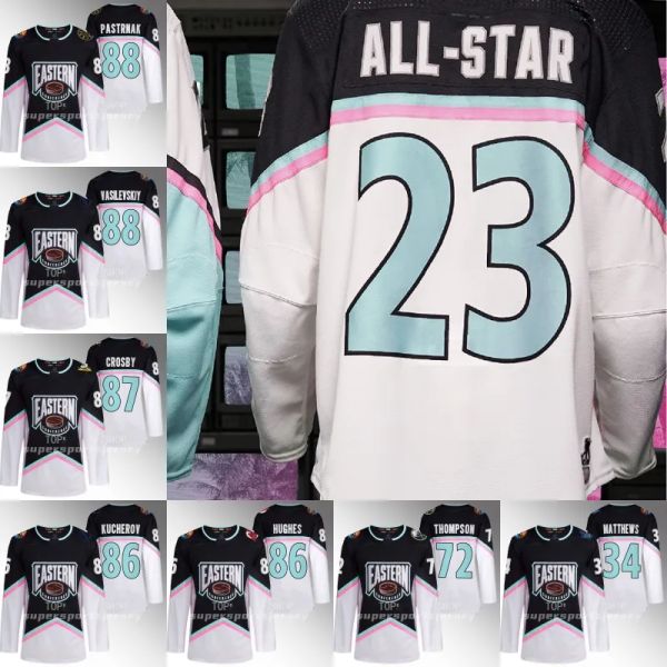 2023 All Star Game Hockey'' Trikots Eastern Conference Tage Thompson Dylan Larkin Nikita Kucherov Andrei Svechnikov Igor Shesterkin Sidney