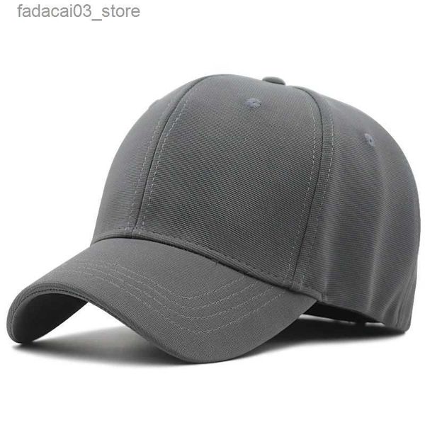 Bonés de bola Full Closed Back Wear Big Size Snapback Chapéu Masculino Hiphop Flat Cap Homens Plus Size Boné de Beisebol 56-58cm 58-60cm 60-62cm Q240116