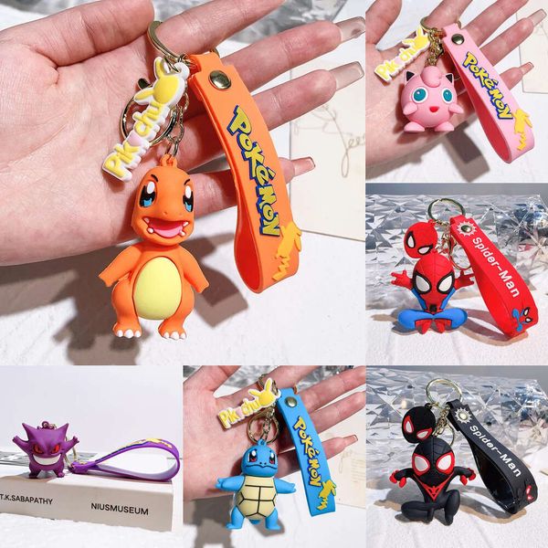 Novos banners streamers confetes figuras de anime pingente lembrancinhas de festa chaveiro bolsa pingente chaveiro de carro para crianças presentes de aniversário convidados de festa pingente Pika de uma peça