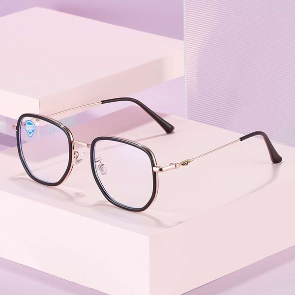 2024 Luxus-Designer-CH-Sonnenbrille für Damen, verchromt, Brillengestelle, Herren, neue große optische Myopie-Herz-Brillenfassung, Damen-Unisex-Brille S8UZ