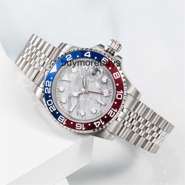Relógio de moda de luxo para relógio mecânico automático masculino de cerâmica com 904l 41 mm Relógio luminoso de aço inoxidável Montre De Luxe Relógios atacado
