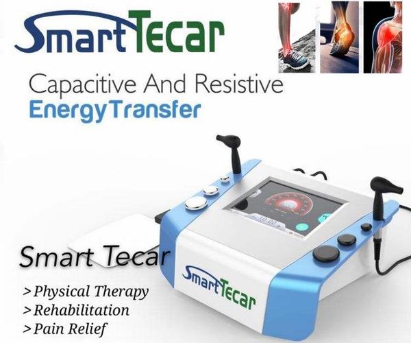 448khz RF Riscaldamento profondo Diatermia Corpo Slim Smart Tecar Dispositivi per fisioterapia Ret e Cet Maniglie Sollievo dal dolore Radiofrequenza Rafforzamento della pelle per tutti i tipi di pelle