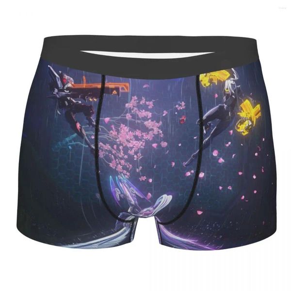 Cuecas Homem League Of Legends Video Game Cueca Sexy Boxer Shorts Calcinha Homme Poliéster S-XXL