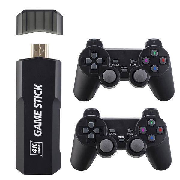 Z1 Mini İki Oyunlu Kablosuz Yüksek Tanımlı Oyun Konsolu Çift Joystick Retro Nostalji TV Çubuğu İşletim Tutamak Bağlantı Bilgisayar TV Tutku Oyunu 64G256G