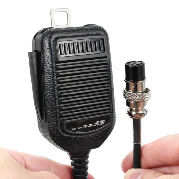 Talkie 8-контактный микрофон Hm36 для Icom Hm36 Ic718 Ic775 Ic7200 Ic7600 Ic25 Ic28 Ic38 Автомобильное радио Мобильная рация