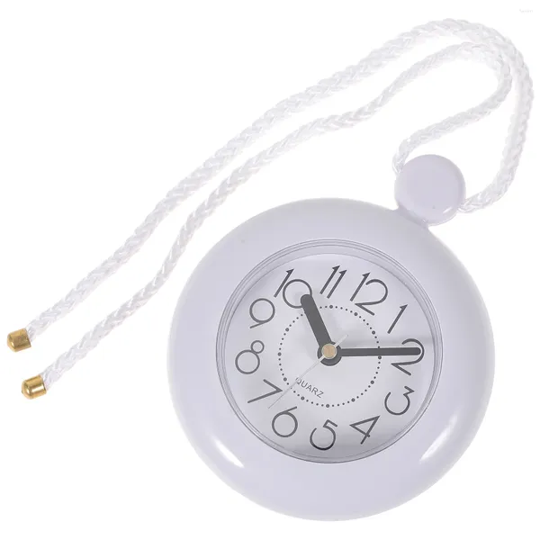 Orologi da parete Orologio da bagno impermeabile Semplice Reloj De Pared Asciugamano muto esterno a prova di acqua digitale appeso adorna l'orologio da toilette