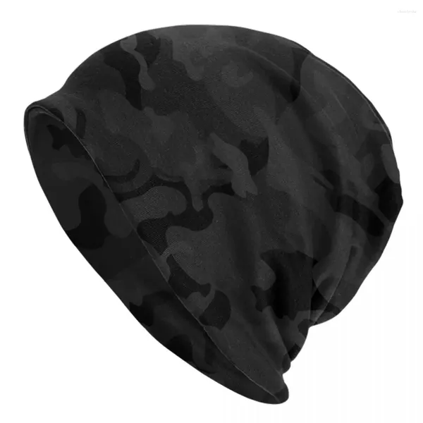 Berets Bonnet Chapéus Esporte Homens Mulheres Camo Estilo Preto Camuflagem Cap Hip Hop Skullies Beanies Caps