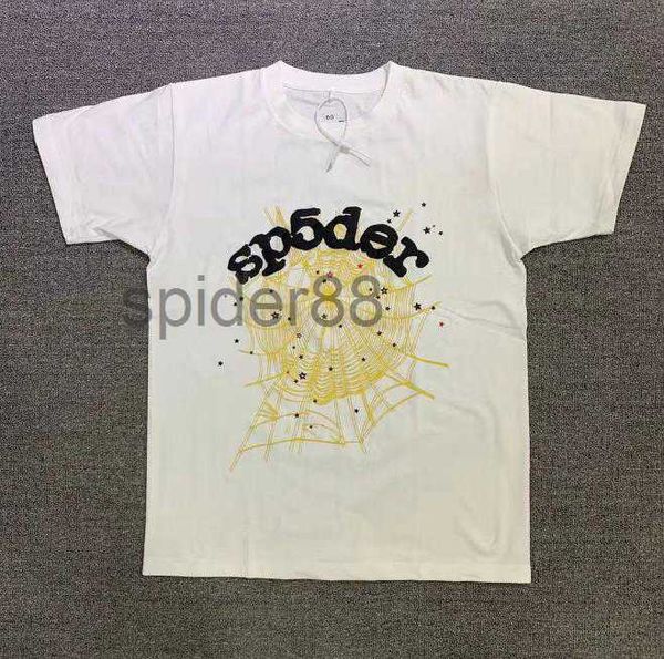 Erkekler Tişörtler Erkekler Tişört Pembe Genç Thug SP5der 555555 Mans Kadınlar 1 Kalite Köpük Baskı Örümcek Web Desen Tshirt Moda Tees Q9TJ 3TB7