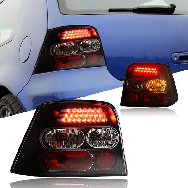 Hinten Lampe Rücklicht Montage Auto Styling Auto Teile Für VW Golf 4 LED Rücklicht 04-08 Golf4 MK4 Blinker Bremse Reverse Lauflicht