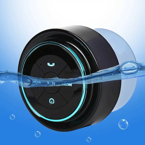 Taşınabilir Hoparlörler Mini Kablosuz Hoparlör Su geçirmez Araba Banyo Ofis Plajı Stereo Müzik İPhone 13 için Emilebilir Hoparlör