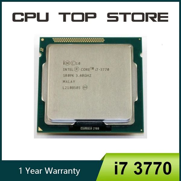 Processore CPU Core i7 3770 3.4GHz SR0PK Quad-Core LGA 1155 usato 240115
