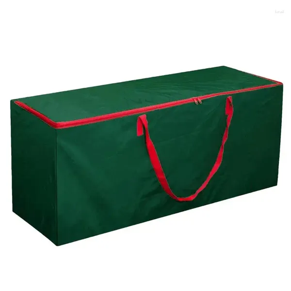 Aufbewahrungstaschen Weihnachtsbaum Organizer Faltbare Weihnachtsdekoration Kranztasche Wasserdichtes Oxford mit doppeltem Reißverschluss und Griffen