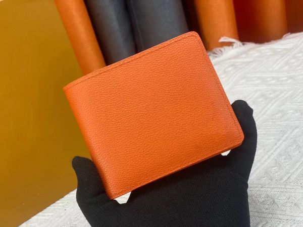 Venta caliente Moda Diseñadores de lujo Carteras múltiples para hombre Carteras de mujer Carteras de cuero Tarjeta de crédito Titular de pasaporte Monedero con caja original