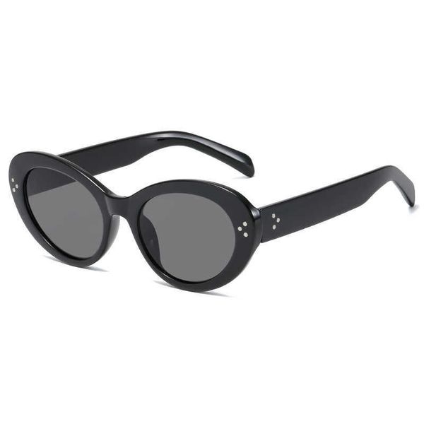 Óculos de sol de armação pequena olho de gato para mulheres óculos de arroz personalizados para homens e mulheres da moda óculos de fotografia de rua
