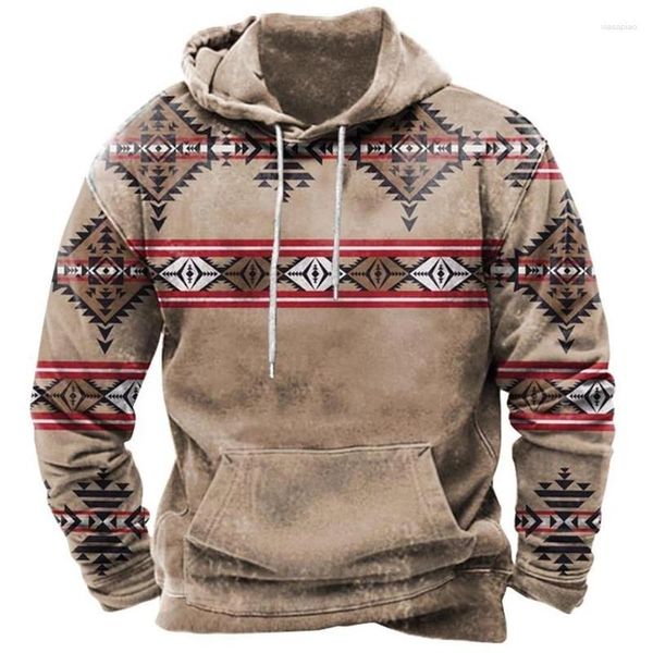 Hoodies masculinos primavera e outono retro moletom com capuz extra grande homem roupas casuais índia harajuku y2k topo