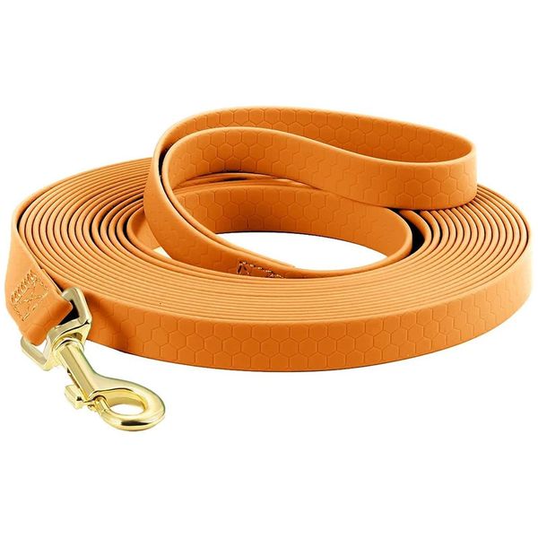 Guinzaglio per cani Guinzagli lunghi in PVC 6M 9M 12M 15M Durevole Impermeabile Facile da pulire Addestramento a piedi per cani di taglia media taglia grande 240115