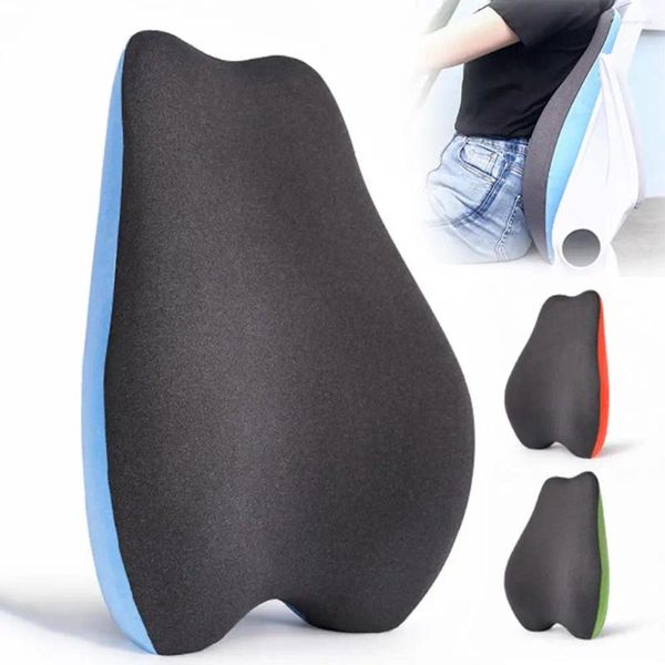 Yastık 1pc Bellek Köpük Lomber Ağrı Kabul Edilen Yaşlılar Geri Konfor Alt için Ergonomik Destek