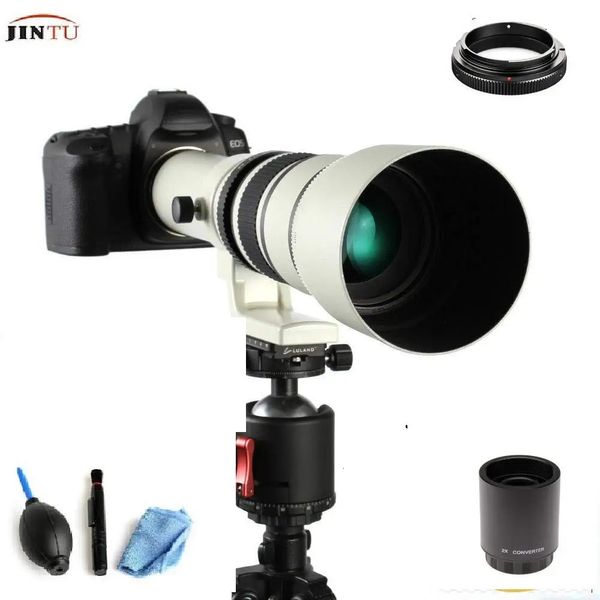 JINTU 500 mm/1000 mm f8.0 Telepo-Spiegelobjektiv für Canon EF EOS DSLR-Kameras für Canon EF EF-S Mount DSLR-Kamera 240115