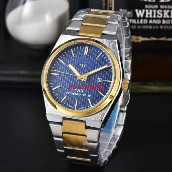 Des Yeni Men Disotity Watch Saatler Yüksek Kaliteli Kuvars Günü Takvim Saatler Tasarımcı İzle Erkekler ve Sapphire Cam Saat Kadınları İzle Designer 1853 Saat