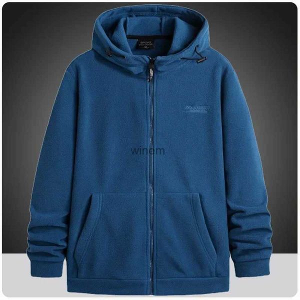 Giacche da uomo Giacca invernale da uomo tattica militare militare Giacca softshell in pile con cappuccio Zip intera Cappotti bomber da uomo Giacche da trekking in pile polare