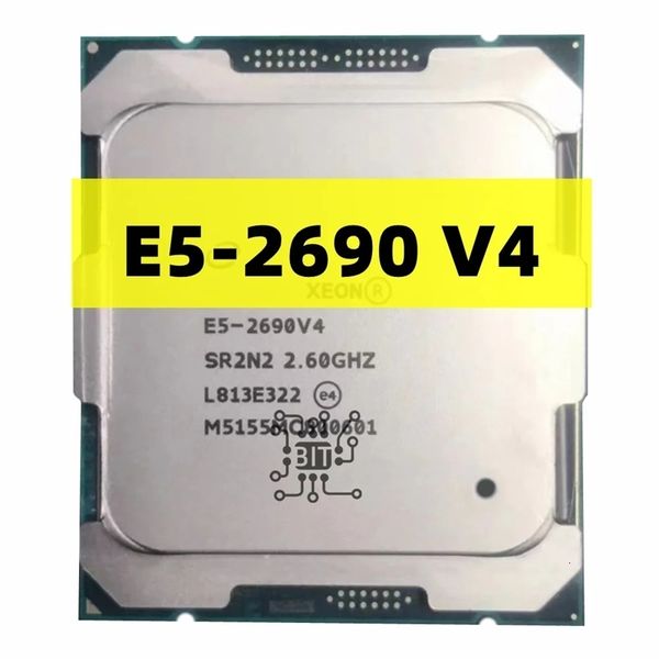 Processore Xeon E5 2690 V4 2,6 GHz 14 core 28 thread 35 M 135 W 14 nm LGA 2011-3 CPU E5 2690V4 240115