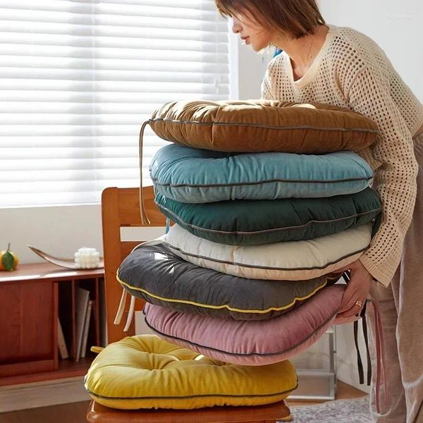 Ekmek üreticileri Meditasyon Kat Yuvarlak Yastığı Katı Tutult Kalın Kalın Pad Yastık Yoga Balkon Sandalyesi Koltuk Minderins 40/45cm