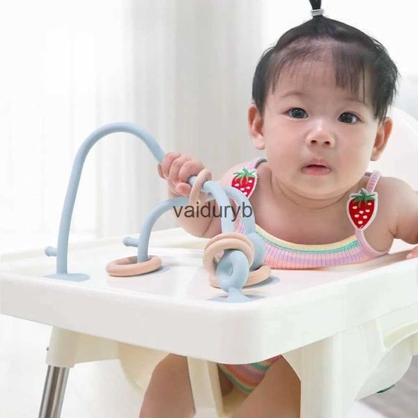 Andenken Neue Kinder Holz Ring Weiche Silikon Beißring Spielzeug Säugling Zahnen Kauen Spielzeug Baby Zubehör Neugeborenen Fotografie Baby Toysvaiduryb